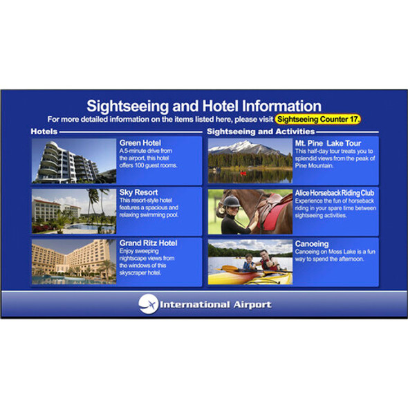 Panasonic LFV9 55" Class Full HD IPS LED Video Wall Display Panasonic LFV9 55" Class Full HD IPS LED Video Wall Display