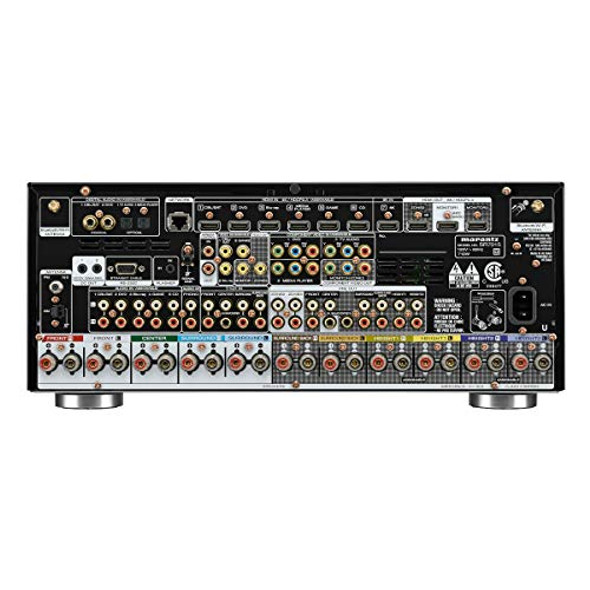 Marantz SR7015 9.2-Channel 8K Ultra HD AV Receiver with Amazon Alexa and HEOS