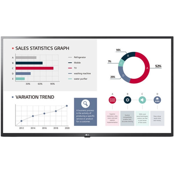 LG UL3G 50" Class 4K UHD Conference Room & Digital Signage LED Display