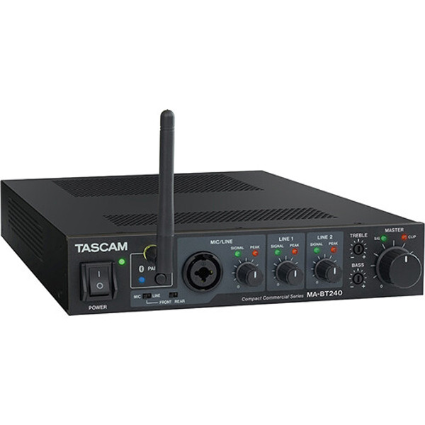 TASCAM  240W Mixing Amplifier with Bluetooth Extension