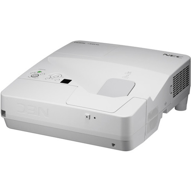 NEC NP-UM361XI-WK 3600 Lumen XGA Ultra-Short Throw LCD Interactive Projector with Wall-Mount