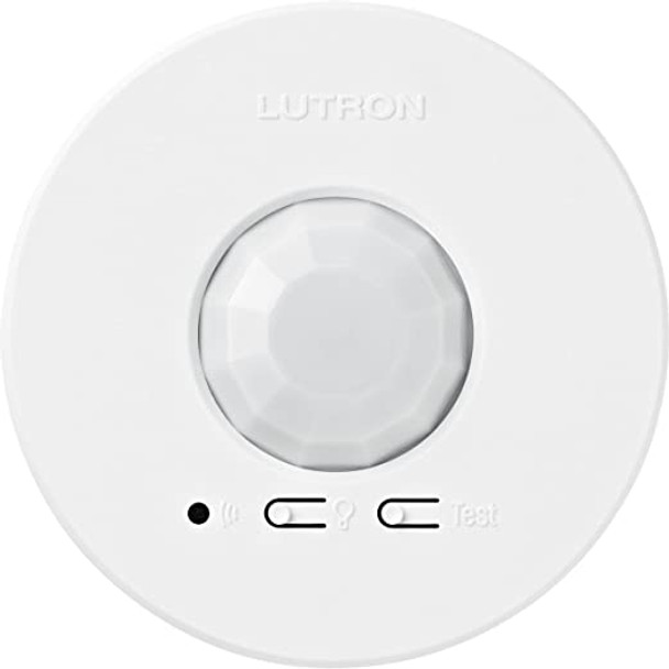 Lutron LRF2-OCR2B-P-WH Radio Powr Savr Wireless Ceiling-Mounted Occupancy/Vacancy Sensor, White