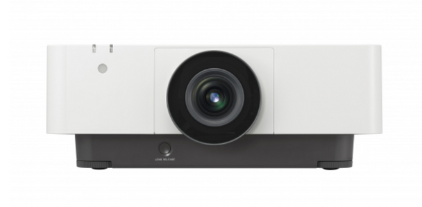 Sony VPL-FHZ80 8000 Lumen Projector white - front pic