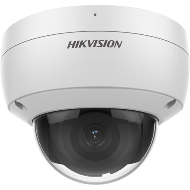 Hikvision AcuSense DS-2CD2143G2-IU 4MP Outdoor Network Dome Camera with Night Vision & 2.8mm Lens (White)