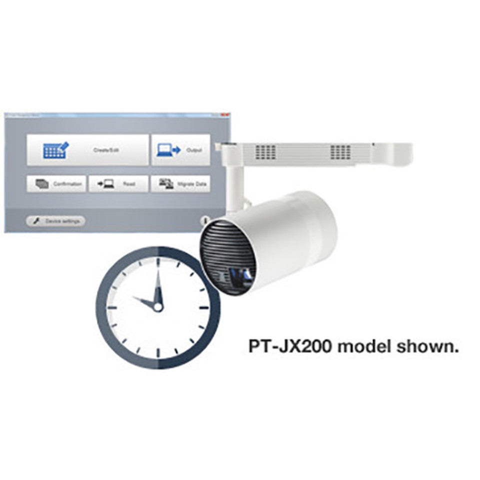 Panasonic PT-JX200F XGA 2000-Lumen Space Player DLP Direct-Mount Projector (White)