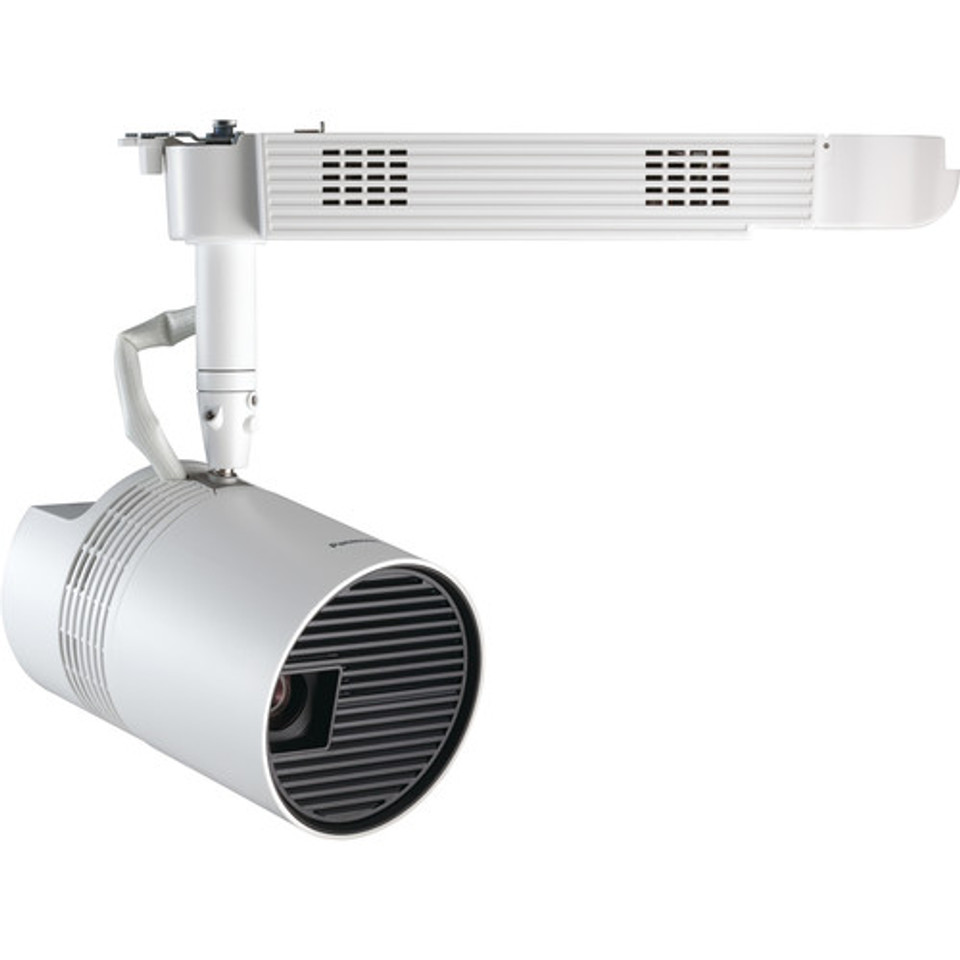 Panasonic PT-JW130H WXGA 1000-Lumen Space Player DLP Track-Mount Projector (White) Panasonic PT-JW130H WXGA 1000-Lumen Space Player DLP Track-Mount Projector (White)