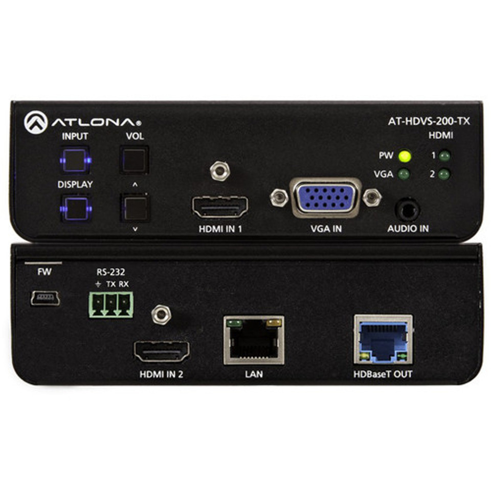 Atlona AT-HDVS-200-TX Three-Input HDBaseT Transmitter for HDMI and VGA