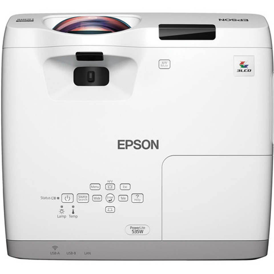 Epson PowerLite 535W 3LCD Short Throw Projector