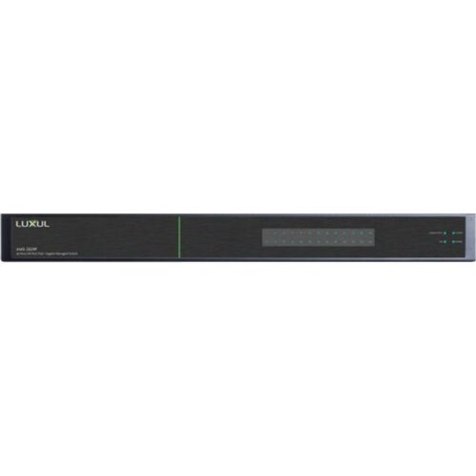 Luxul AMS-2624P Av series 26-Pt/24 PoE+ GbE Mgd Switch