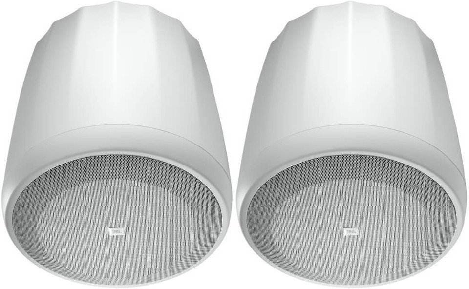 JBL Professional C67HC/T-WH 6.5-Inch Narrow 75 Coverage High Ceiling Hanging Pendant Speaker, White, Sold as Pair JBL Professional C67HC/T-WH 6.5-Inch Narrow 75 Coverage High Ceiling Hanging Pendant Speaker, White, Sold as Pair