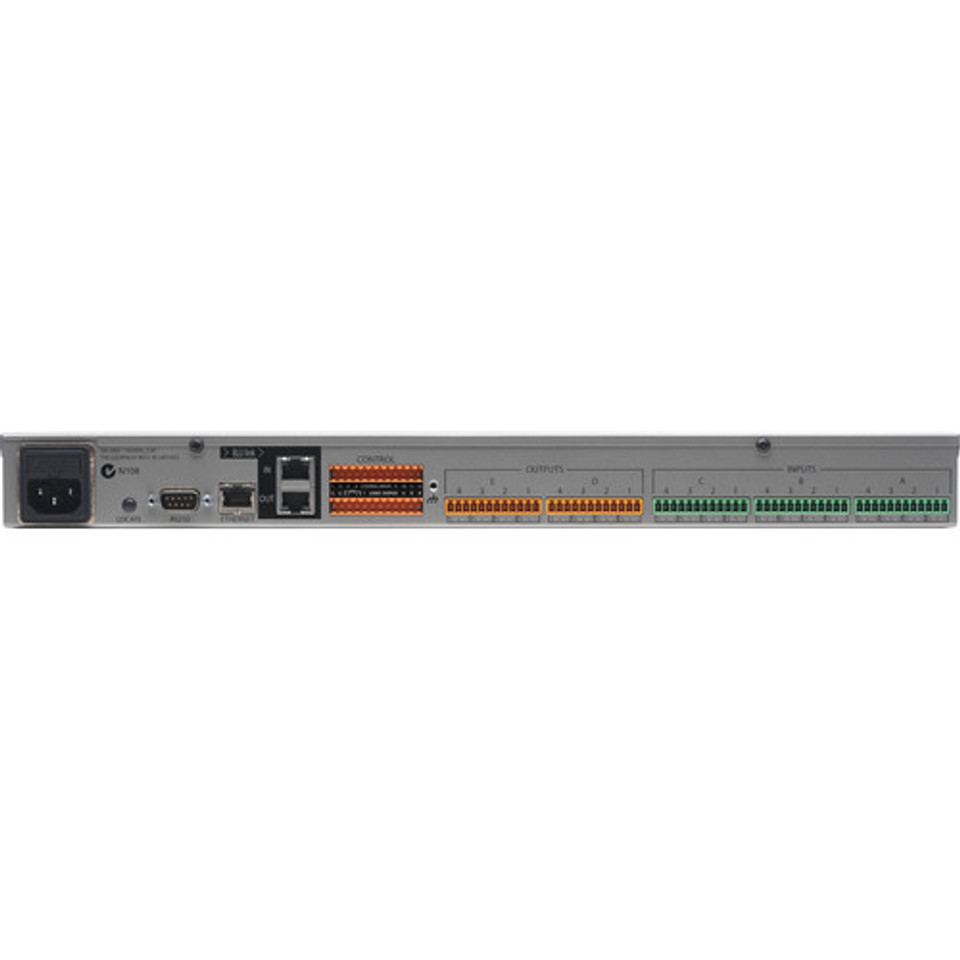 BSS Soundweb London BLU-100 1RU Rack Mount 12x8 Signal Processor with BSS Soundweb London BLU-100 1RU Rack Mount 12x8 Signal Processor with