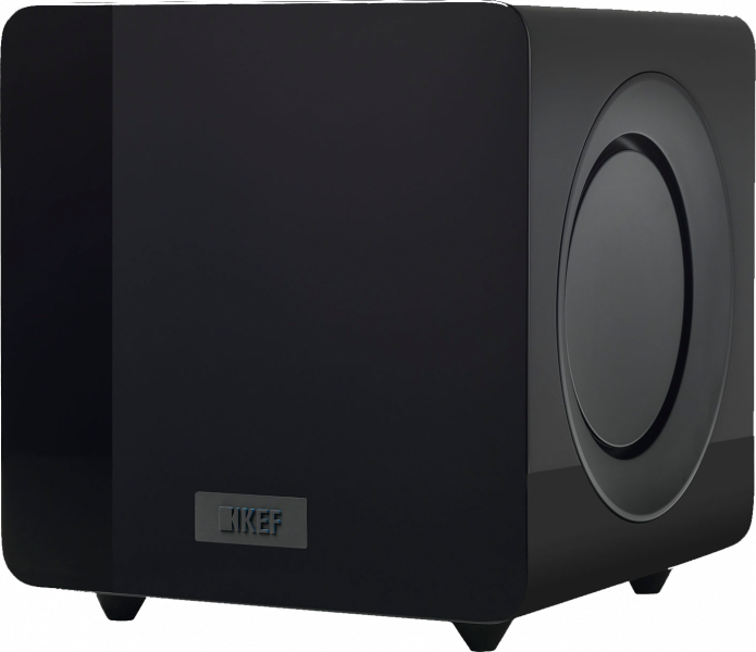 KEF KF92 Dual 9" Twin Force 1000 Watt Class-D Powered Subwoofer Black