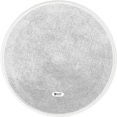KEF CI160ER | 6.5 Inch Round In Ceiling Speaker White Pair