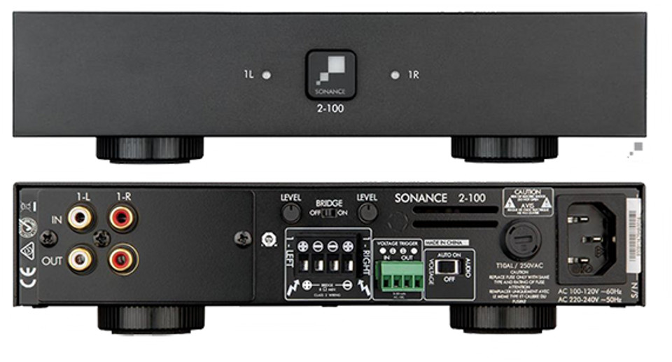 Sonance 2 Channel 100w Digital Amplifier Sonance 2 Channel 100w Digital Amplifier