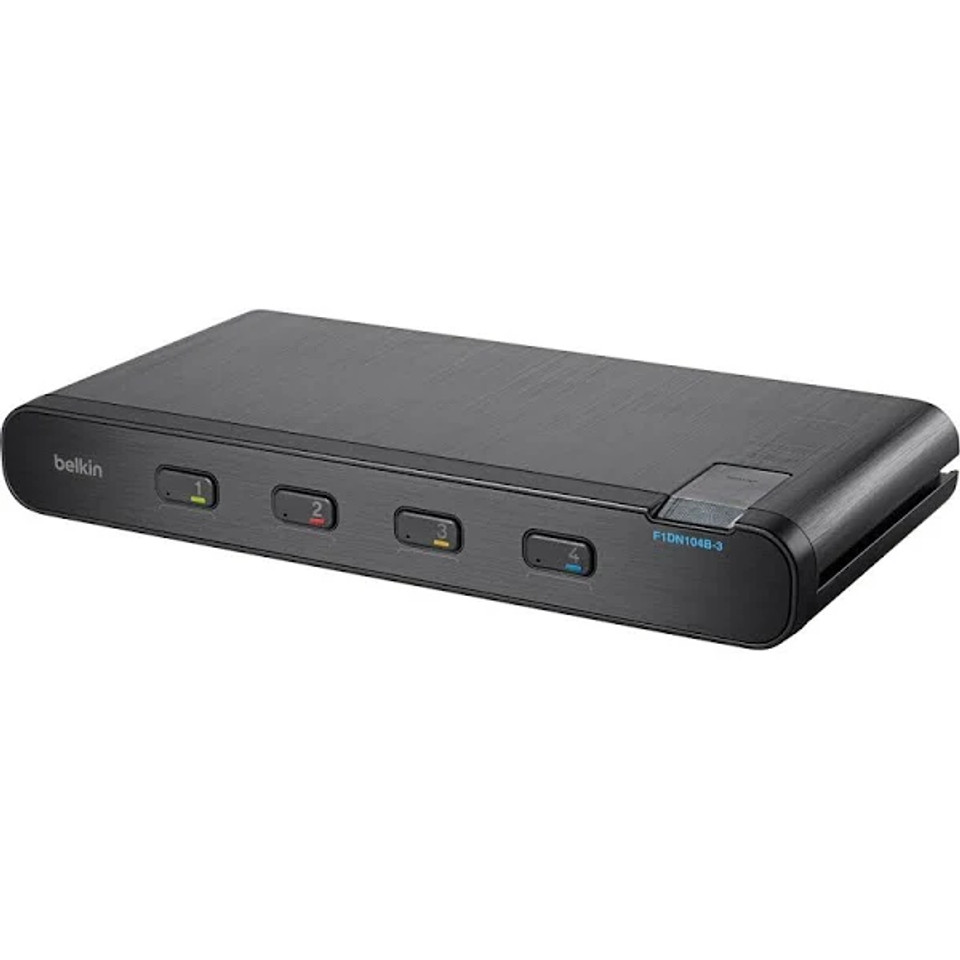 Linksys F1DN104B-3 - Advanced Secure DVI-I KVM Switch