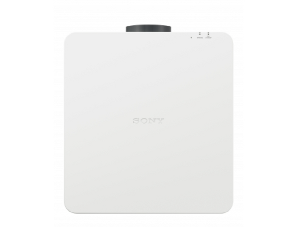 Sony VPL-FHZ85 8000 Lumen Projector white - top view Sony VPL-FHZ85 8000 Lumen Projector white - top view