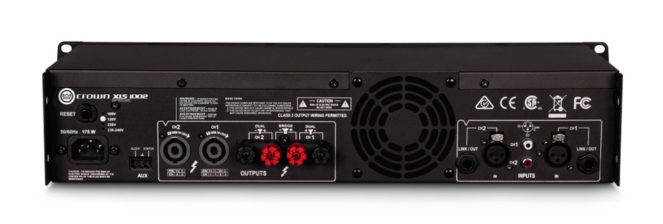 Crown XLS1002 Two-channel, 350-Watt at 4 Power Amplifier