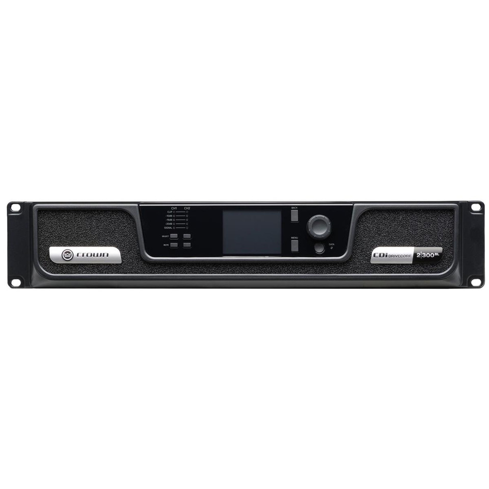 Crown Audio CDi 2X300BL DriveCore Series 2-Channel 2x300W Power Amplifier with BLU Link & Analog Input