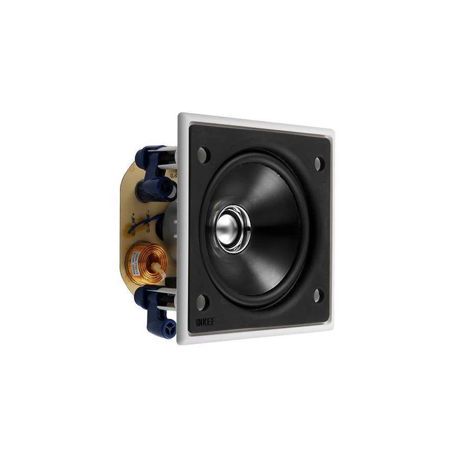 KEF CI100QS Square In-Wall/In-Ceiling Architectural Loudspeaker (Single)