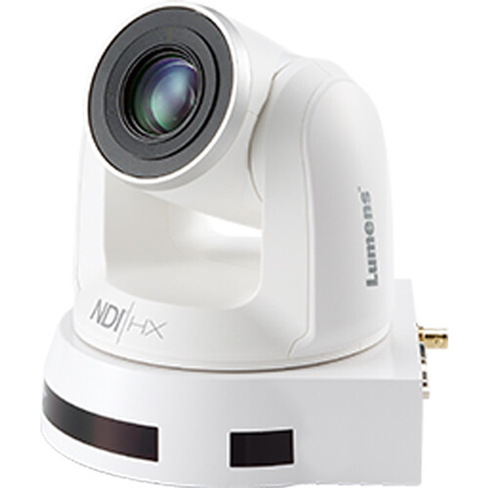 Lumens VC-A51PNW 1080p60 PTZ Camera with NDI HX and 20x Optical Zoom (White)