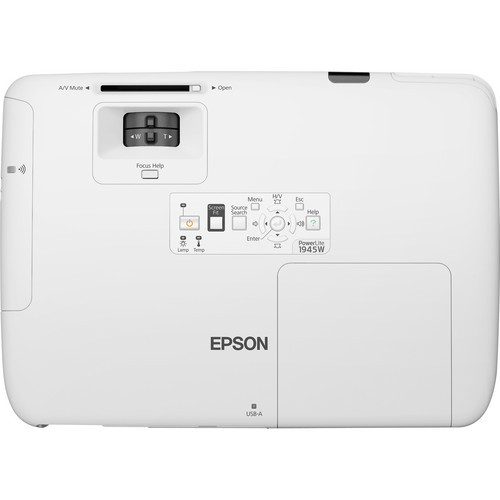 Epson PowerLite 1945W - WXGA 3LCD Projector