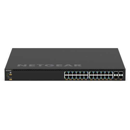 Netgear GSM4328-100NES 24-Port Gigabit PoE+ Compliant Managed AV IP Switch
