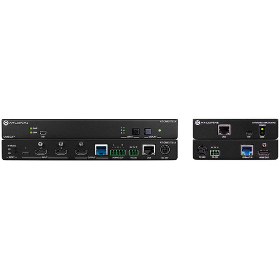Atlona HDBaseT TX/RX for HDMI and USB-C