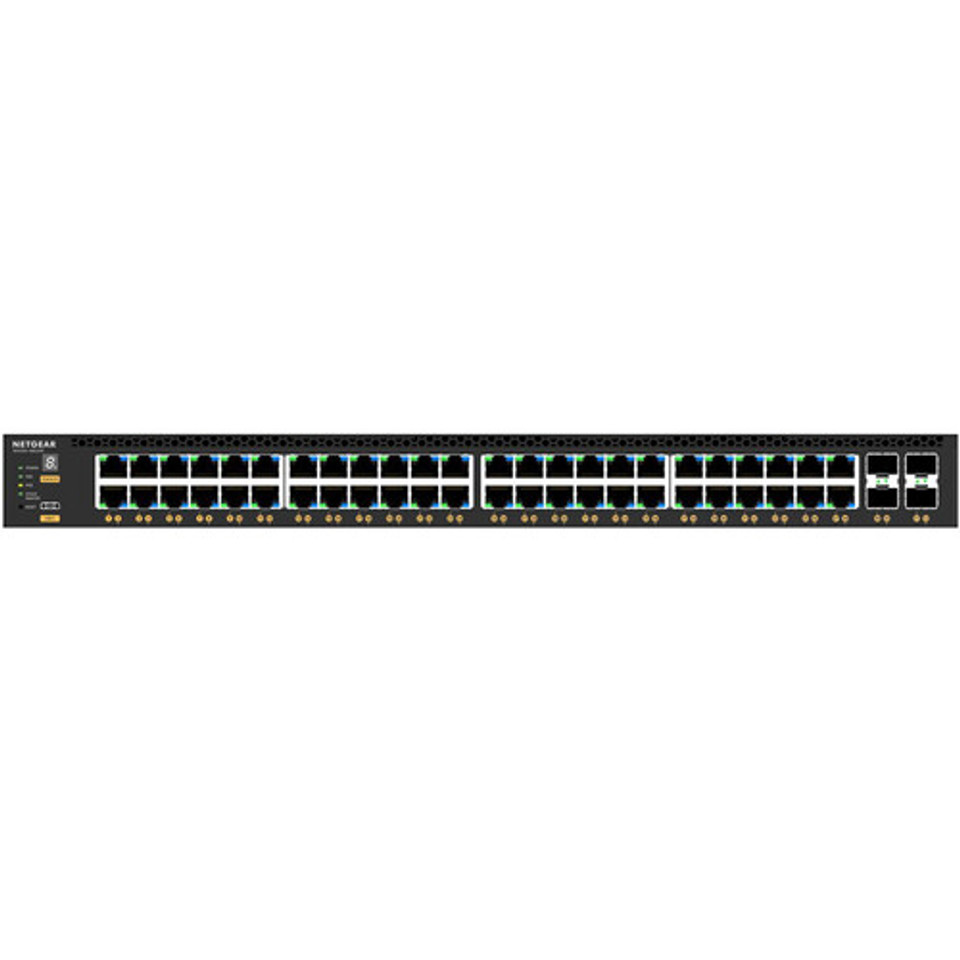 Netgear M4350-48G4XF 48-Port Gigabit PoE+ Compliant Managed AV Network Switch