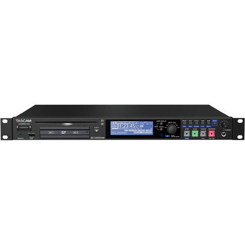 TASCAM SS-CDR250N Two-Channel Networking CD and Media Recorder
