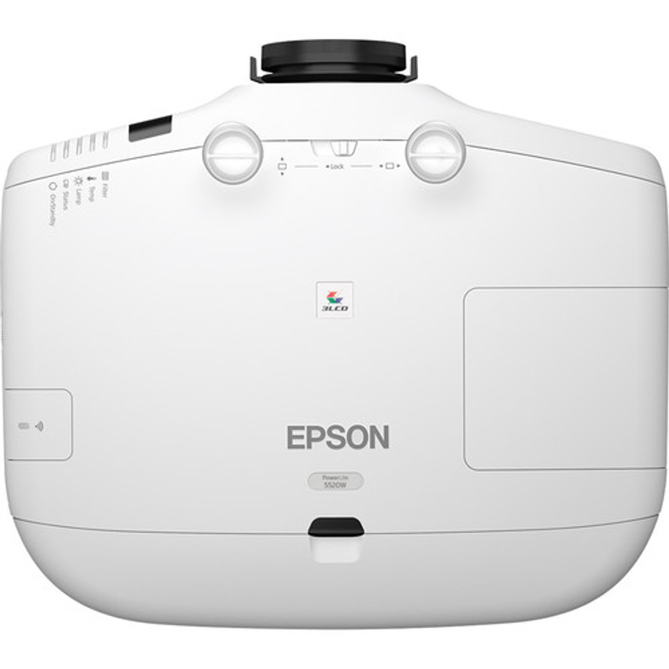 Epson PowerLite 5520W WXGA 720p 3LCD Projector 5500 Lumens Epson PowerLite 5520W WXGA 720p 3LCD Projector 5500 Lumens