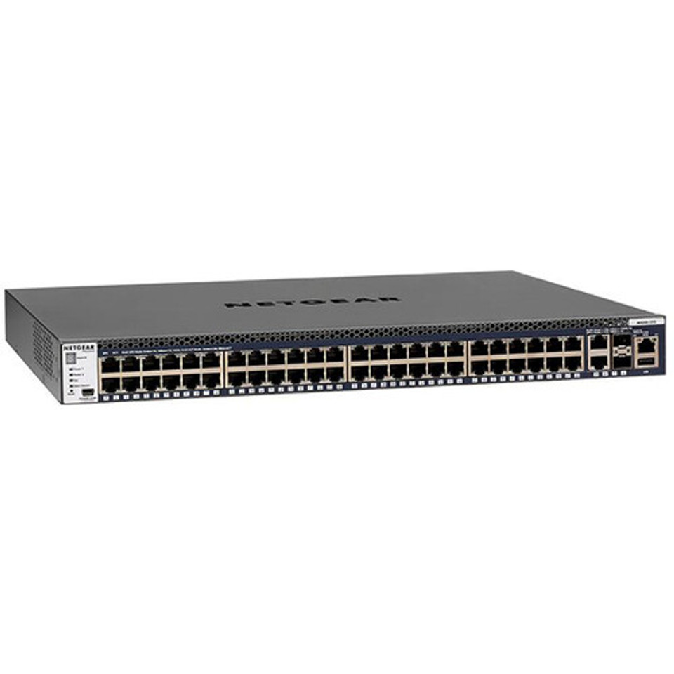 Netgear GSM4352S-100NES M4300-52G 50-Port 1G/10G Managed Network Switch with SFP+