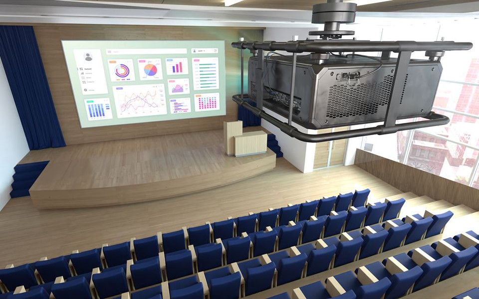 Optoma ZU1700 Laser 1-DLP Projector WUXGA, 17,000 Lumens Ultra bright professional