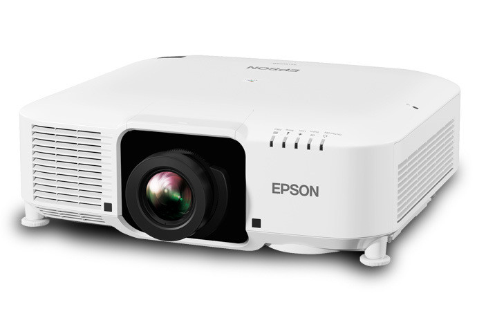 Epson Pro L1070W WXGA 1080p 3LCD Projector 7000 Lumens White