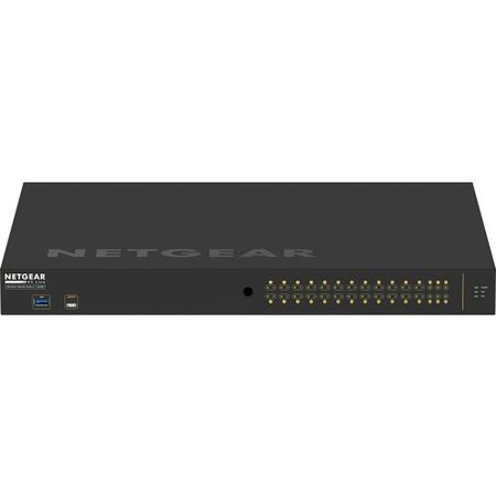 Netgear GSM4230UP M4250-26G4F-PoE++ AV Line 24x1G Ultra90 PoE++ 802.3bt 1,440W 2x1G and 4xSFP Managed Switch
