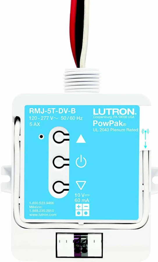 Lutron RMJ-5T-DV-B 120-277V Pow Pak Wireless Dimming Module