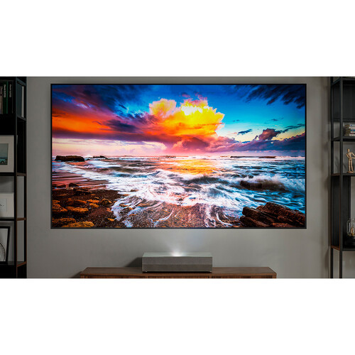 Optoma Technology CinemaX P2 3000-Lumen 4K UHD Ultra-Short Throw DLP Home Theater Projector with Wi-Fi