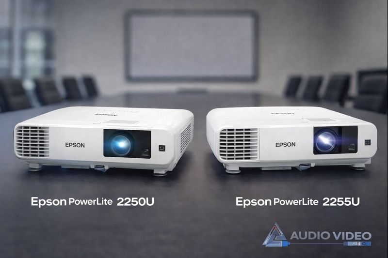 Epson PowerLite 2250U vs 2255U: 5000-Lumen WUXGA Projector Comparison