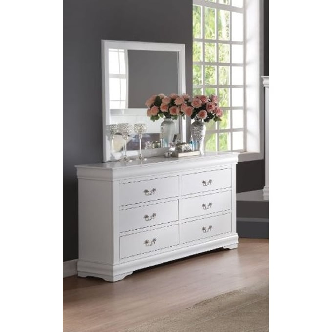 Louis Philippe Dresser (Cherry) by Acme Furniture