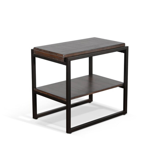 Purity Craft Omen Dark Brown Chair Side Table