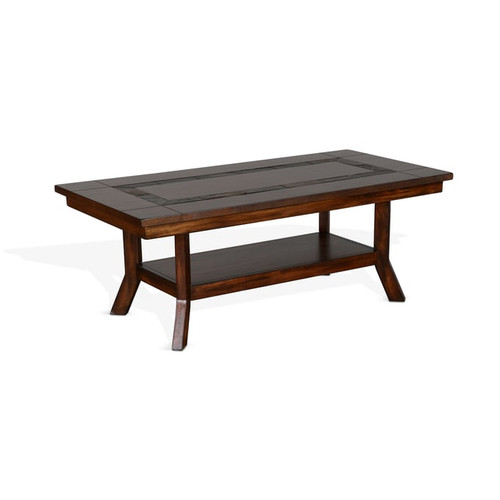 Purity Craft Seraphica Dark Brown Traditional Coffee Table