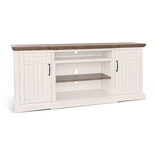 Purity Craft Rose White TV Console