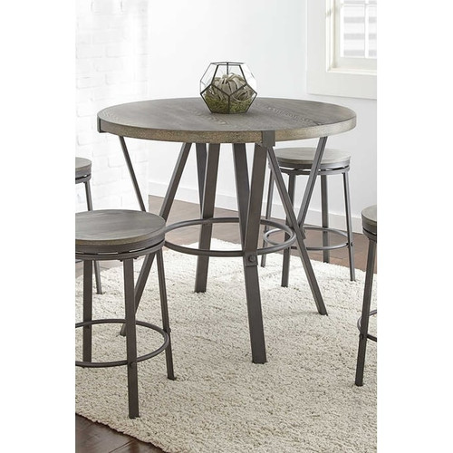 Steve Silver Portland Gray Round Counter Table