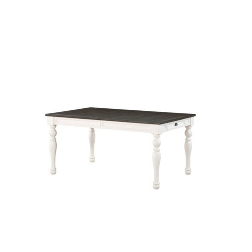 Steve Silver Joanna Ivory Two Tone Dining Table