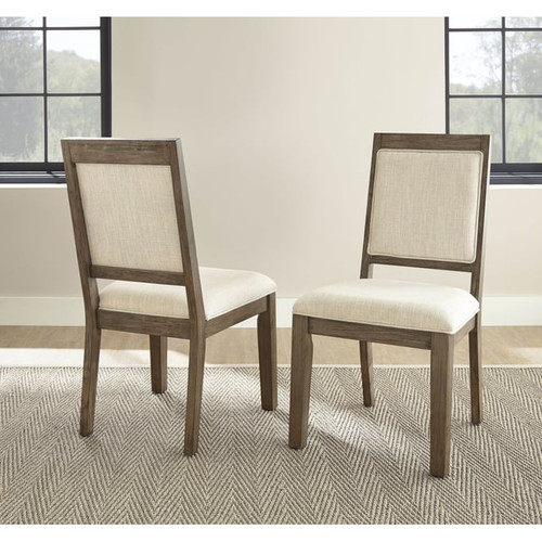 2 Steve Silver Molly White Side Chairs