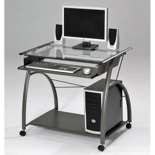 Acme Furniture Vincent Pewter Computer Desk