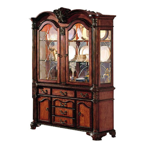 Acme Furniture Chateau De Ville Cherry Hutch and Buffet