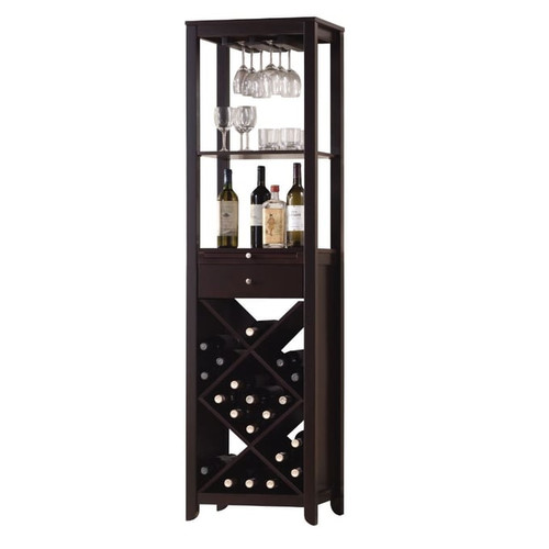 Acme Furniture Casey Wenge Wine Cabinet