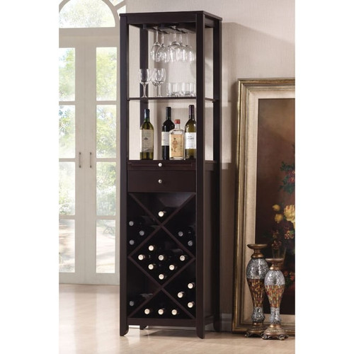 Acme Furniture Casey Wenge Wine Cabinet