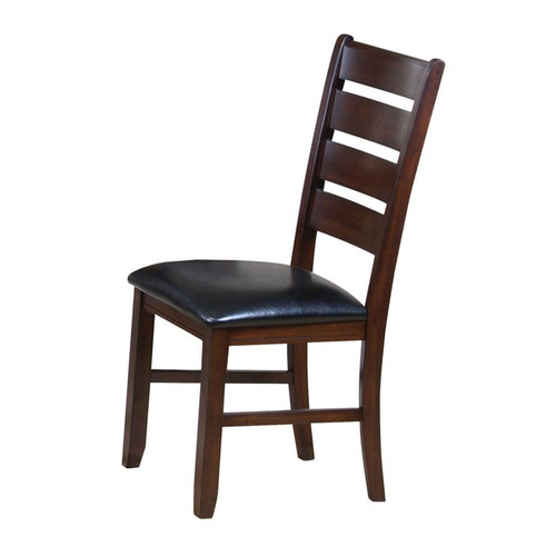 2 Acme Furniture Urbana Black Cherry Side Chairs