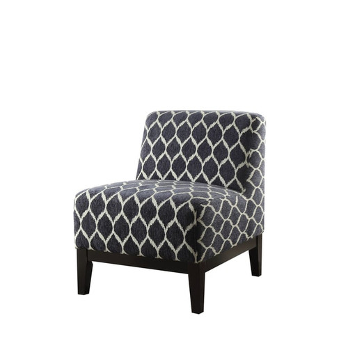 Acme Furniture Hinte Dark Blue Accent Chair